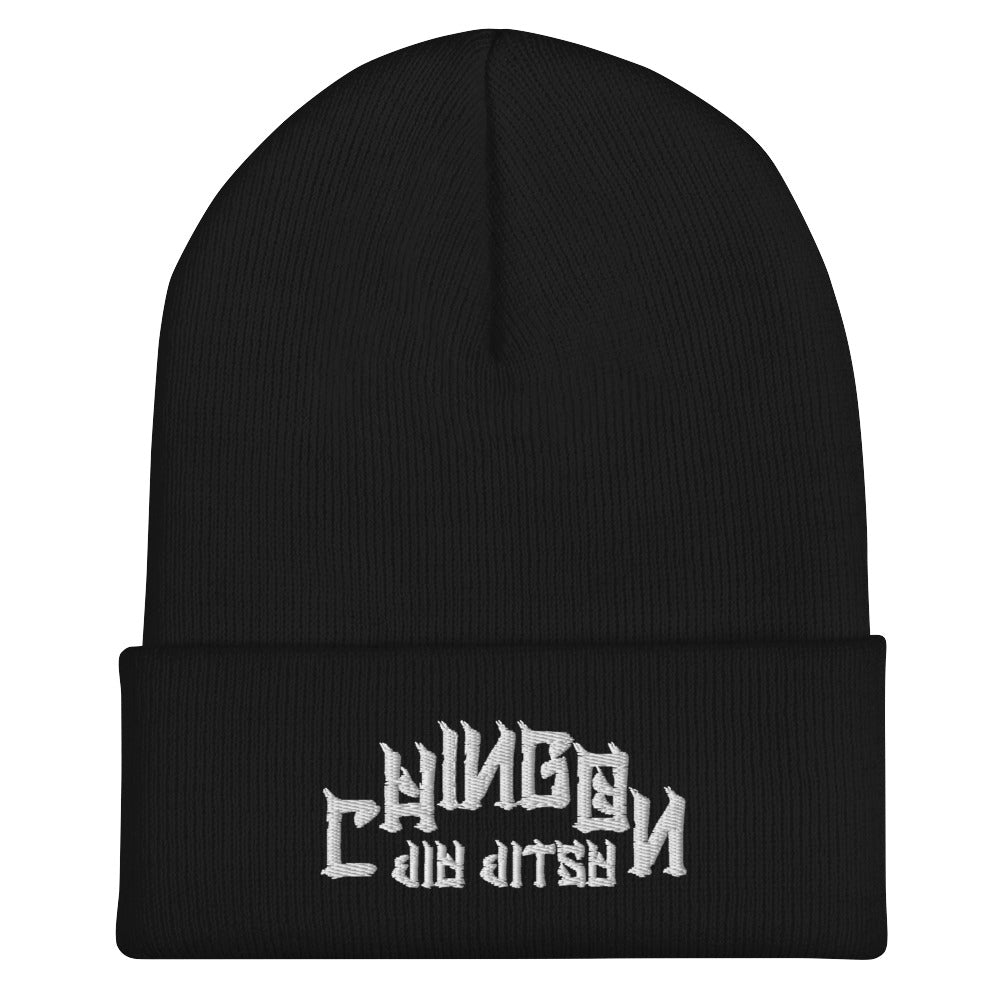帽子 23AW ARIES Moonhenge Beanie Aries Moonhenge Mens Winter Beanie Black