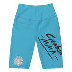 Pantalones cortos ciclistas para mujer Chingon Classic MMA - Verde azulado