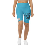 Pantalones cortos ciclistas para mujer Chingon Classic MMA - Verde azulado