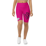 Chingon Classic MMA Ladies Biker Shorts- Pink