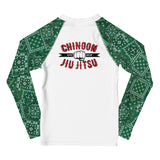 Green Bandana Kid Rash Guard-BJJ