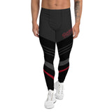 Crimson Men Leggings-BJJ