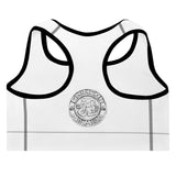 Chingon Classic MMA Ladies Padded Sports bra- White