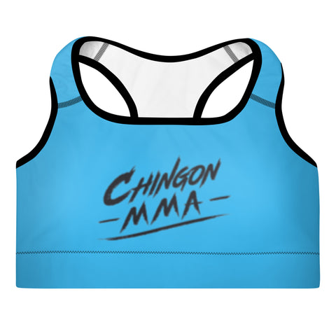Chingon Classic MMA Ladies Padded Sports bra- Teal