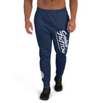 Chingon Classic White Script Hombres Joggers - Azul marino