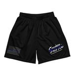 Back the Blue Men Mesh Shorts