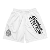 Chingon Classic Black Script Men Mesh Shorts