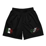 La Raza Hombres Shorts De Malla