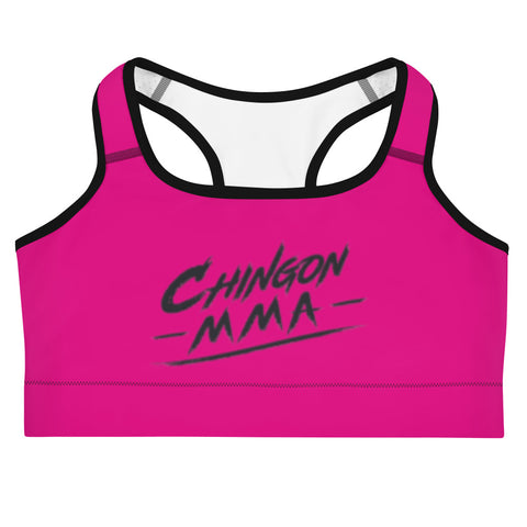 Chingon Classic MMA Ladies Sports bra- Pink – Chingon MMA