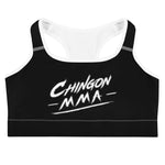 Chingon Classic MMA Ladies Sports bra- Black