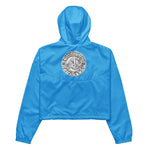 Chingon Classic BJJ Ladies Cropped Windbreaker- Teal