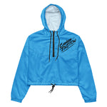 Chingon Classic BJJ Ladies Cropped Windbreaker- Teal