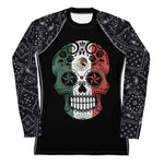 Mexican Calavera Ladies BJJ Rash Guard