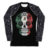 Mexican Calavera Ladies BJJ Rash Guard