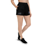 Back the Blue Shorts deportivos para mujer