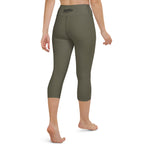 Leggings capri veteranos para mujer