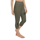 Leggings capri veteranos para mujer