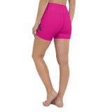 Chingon Classic MMA Ladies Yoga Shorts- Pink