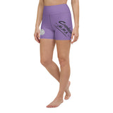 Chingon Classic MMA Ladies Yoga Shorts- Purple