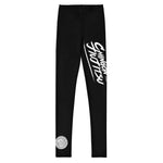 Chingon Classic White Script Youth Leggings