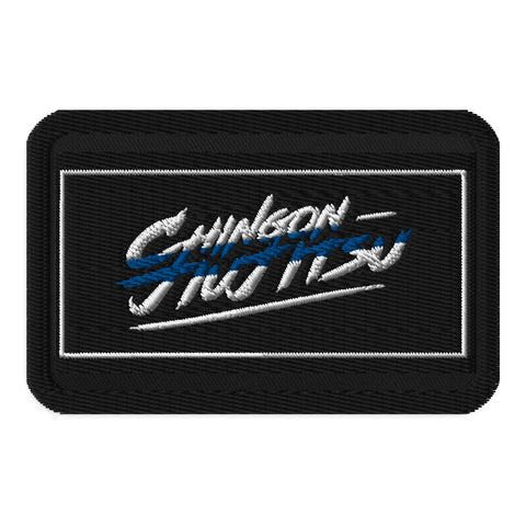 Back the Blue Embroidered Patches