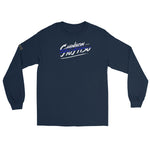 Back the Blue Men Long Sleeve Shirt