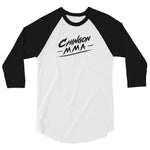 Chingon Classic MMA Black Script 3/4 sleeve Men Shirt