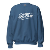 Chingon Classic White Script Men Sweatshirt