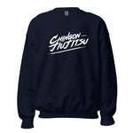 Sudadera Chingon Classic Blanca Script Hombre