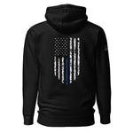 Back the Blue Men Hoodie