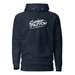 Chingon Classic White Script Men Hoodie