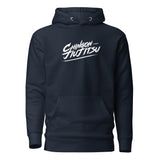 Chingon Classic White Script Men Hoodie