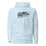 Chingon Classic Black Script Sudadera con capucha para hombre