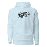 Chingon Classic Black Script Sudadera con capucha para hombre