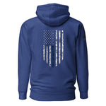 Back the Blue Men Hoodie