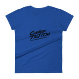 Camisa Chingon Classic Black Script para mujer